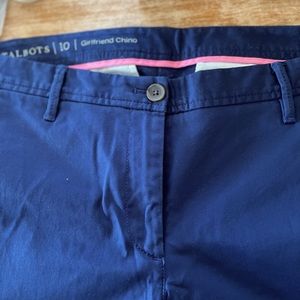 Talbots Girlfriend Chinos size 10